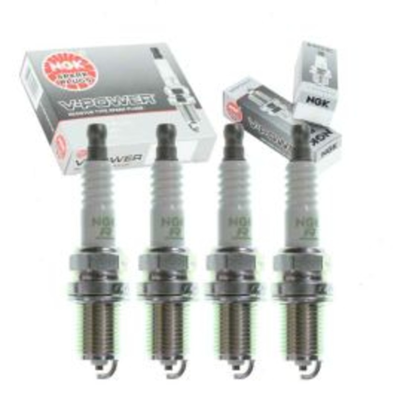 4 pc NGK V-Power Spark Plugs for 2000-2009 Subaru Outback 2.5L H4