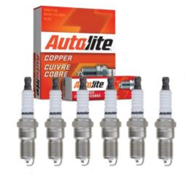 6 pc Autolite Copper Core Spark Plugs for 1999-2002 Oldsmobile Intrigue 3.5L V6