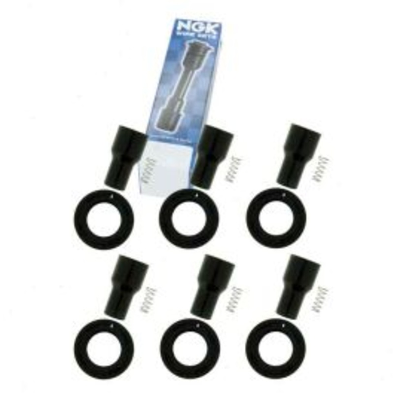 6 pc NGK Ignition Coil Boots for 2007-2014 Lexus GS450h 3.5L V6