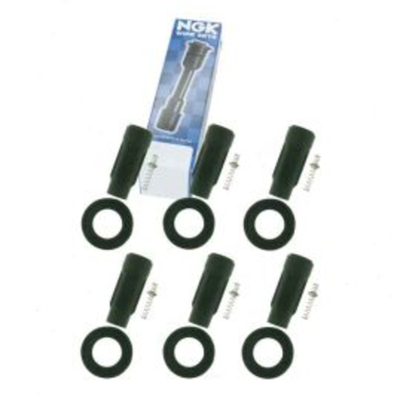 6 pc NGK Ignition Coil Boots for 2010-2014 Lexus RX450h 3.5L V6