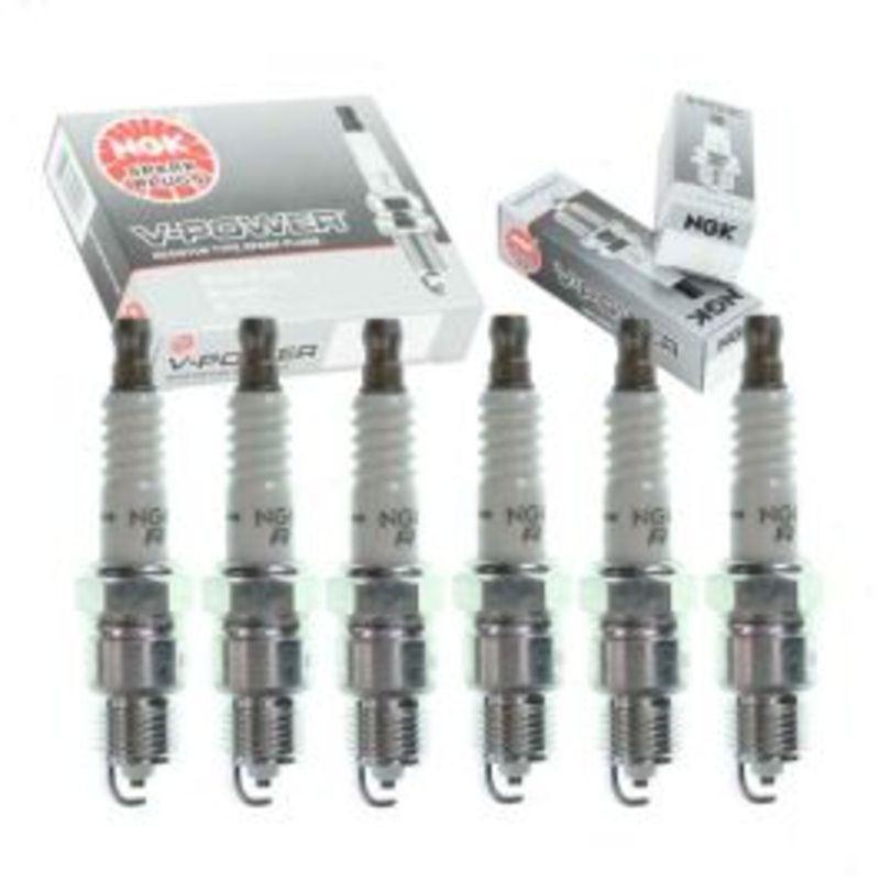 6 pc NGK V-Power Spark Plugs for 1977-1979 Buick Skylark 3.8L V6