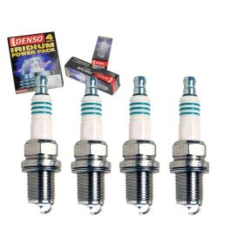 4 pc DENSO Iridium Power Spark Plugs for 1992-1997 Mazda MX-6 2.0L 2.2L L4