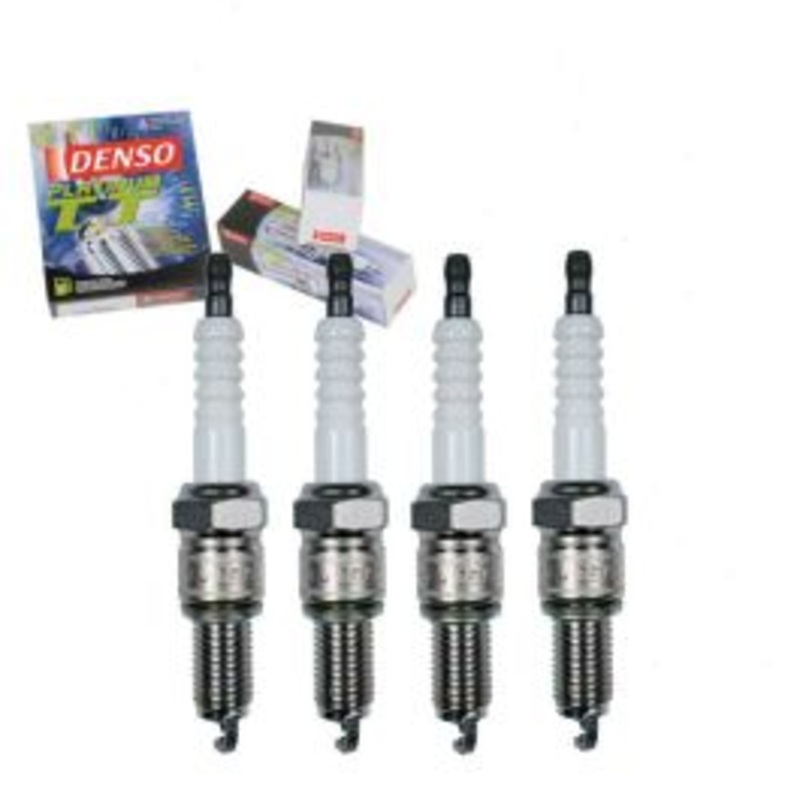 4 pc DENSO Platinum TT Spark Plugs for 1969-1988 Chevrolet Nova 1.6L 2.5L L4