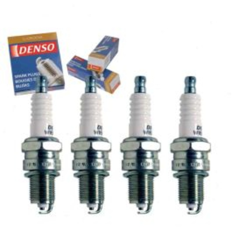 4 pc DENSO Standard U-Groove Spark Plugs for 1979 Ford Courier 1.8L L4