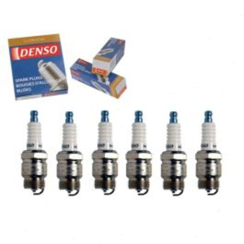 6 pc DENSO Standard U-Groove Spark Plugs for 1960-1963 Mercury Comet 2.4L L6