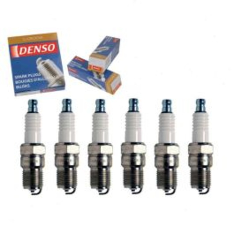 6 pc DENSO Standard U-Groove Spark Plugs for 1984-1990 Ford Bronco II 2.8L 2.9L V6