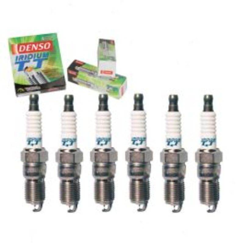 6 pc DENSO Iridium TT Spark Plugs for 1979-1986 Mercury Capri 2.8L 3.8L V6