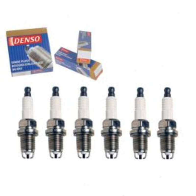 6 pc DENSO Standard Spark Plugs for 1998-2000 Lexus GS300 3.0L L6