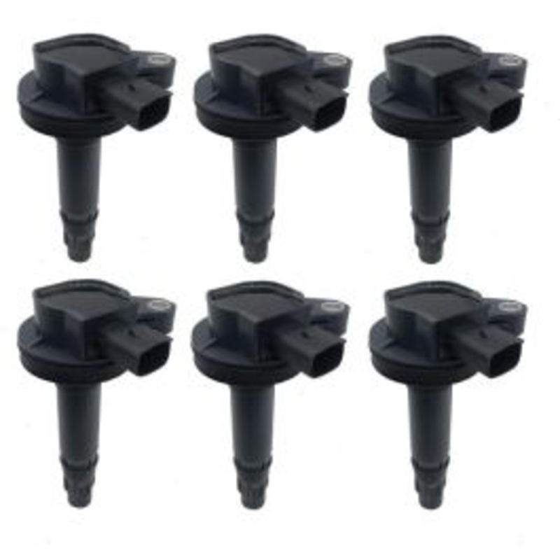 6 pc Hitachi Ignition Coils for 2009-2017 Ford Flex 3.5L V6