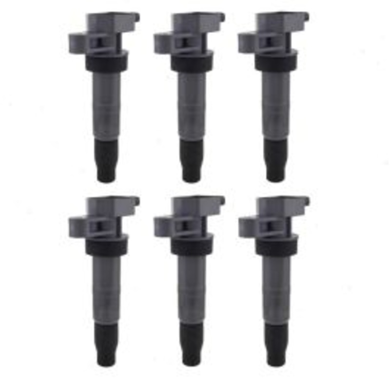 6 pc Hitachi Ignition Coils for 2010-2016 Hyundai Genesis Coupe 3.8L V6