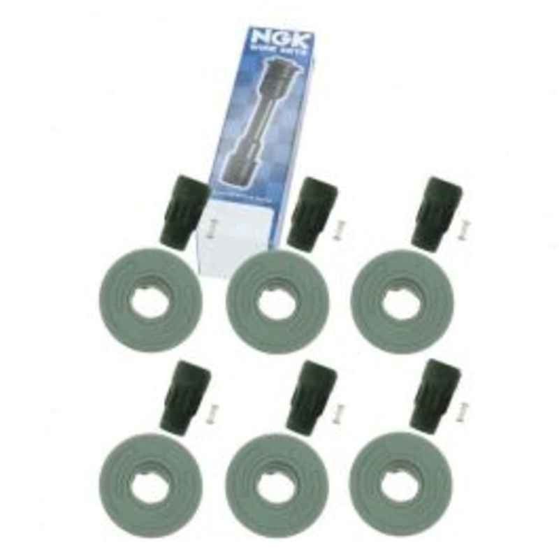 6 pc NGK Ignition Coil Boots for 2010-2012 Ford Fusion 3.5L V6