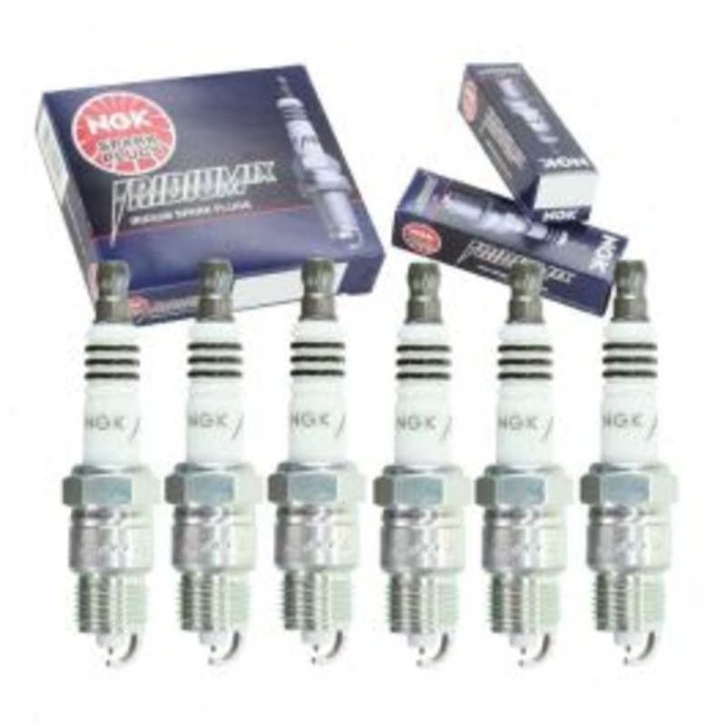 6 pc NGK Iridium IX Spark Plugs for 1975-1980 Dodge D200 3.7L L6