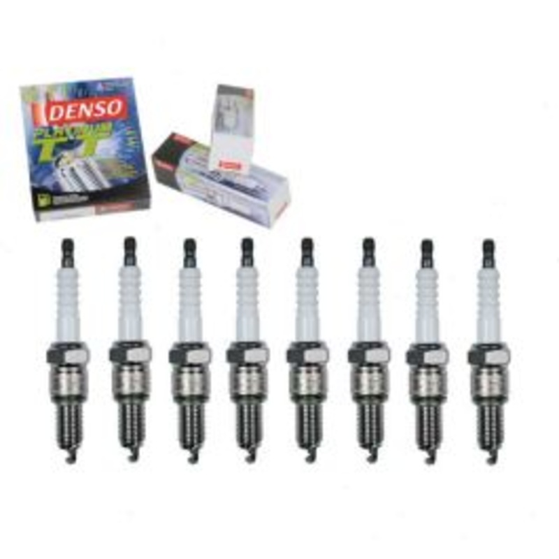 8 pc DENSO Platinum TT Spark Plugs for 1969-1973 GMC K35 K3500 Pickup 5.0L V8