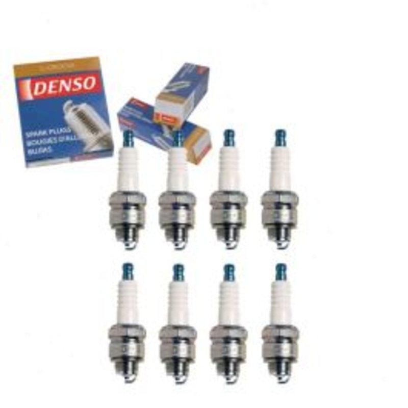 8 pc DENSO Standard U-Groove Spark Plugs for 1963-1970 Pontiac LeMans 5.3L 5.7L 6.6L 7.0L V8