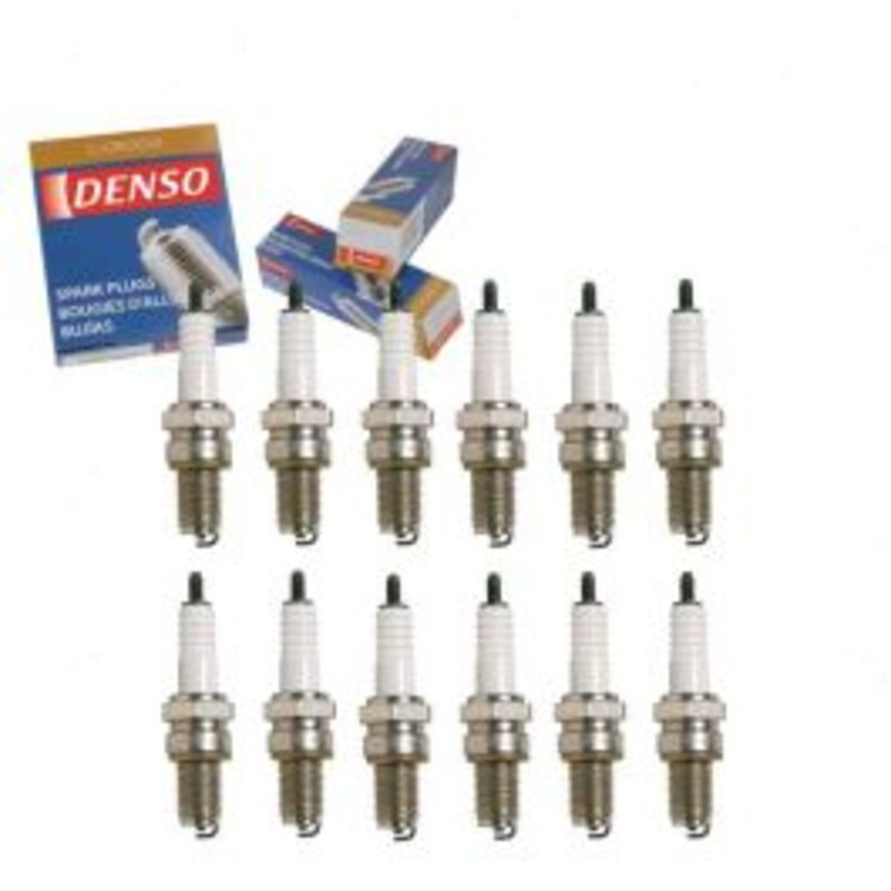 12 pc DENSO Standard U-Groove Spark Plugs for 1985-1991 Ferrari Testarossa 4.9L H12