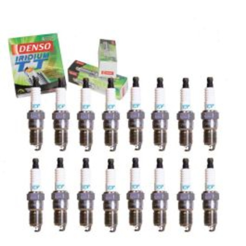 16 pc DENSO Iridium TT Spark Plugs for 2006-2009 Dodge Charger 5.7L 6.1L V8