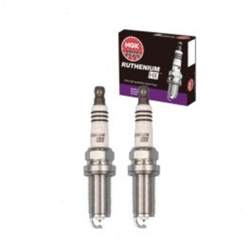 2 pc NGK Ruthenium HX 96355 LFR5AHX Spark Plugs