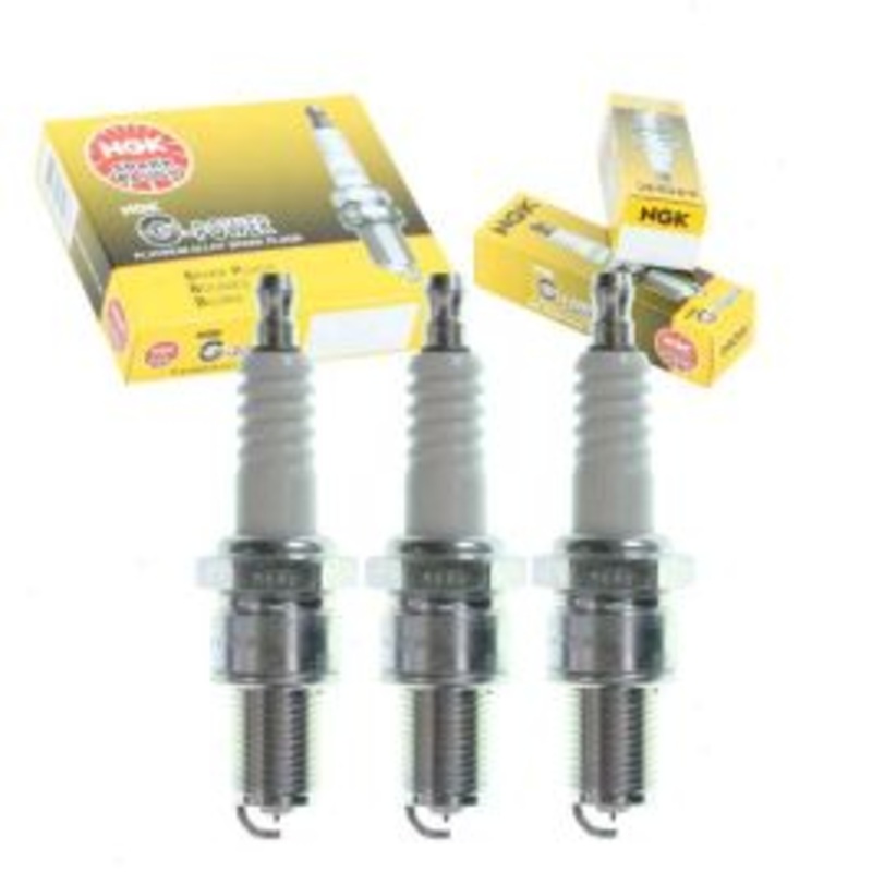 3 pc NGK G-Power Spark Plugs for 1987-2000 Pontiac Firefly 1.0L L3
