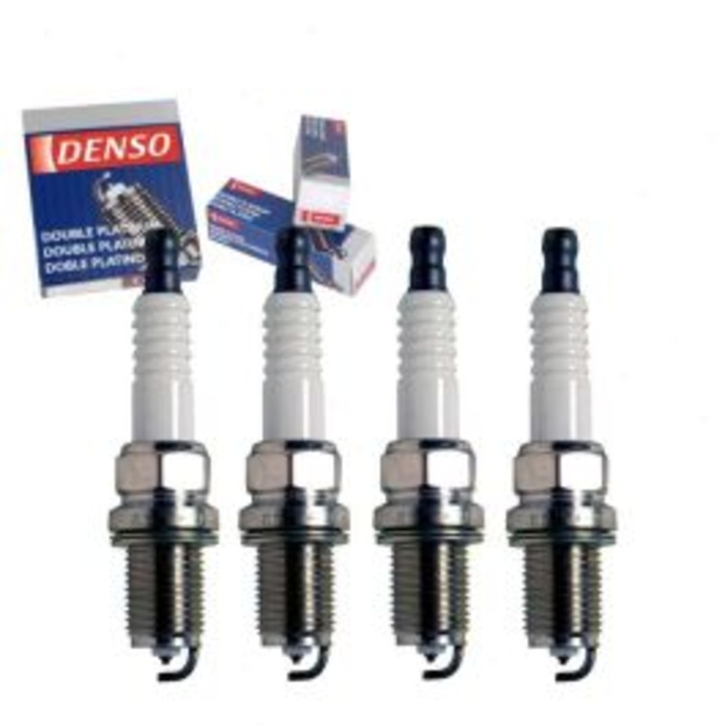 4 pc DENSO Double Platinum Spark Plugs for 1997-2003 Hyundai Tiburon 1.8L 2.0L L4