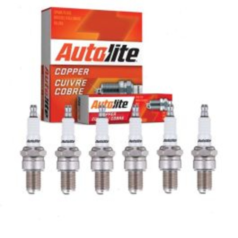 6 pc Autolite Copper Core Spark Plugs for 1956-1959 Daimler 4.5-Liter