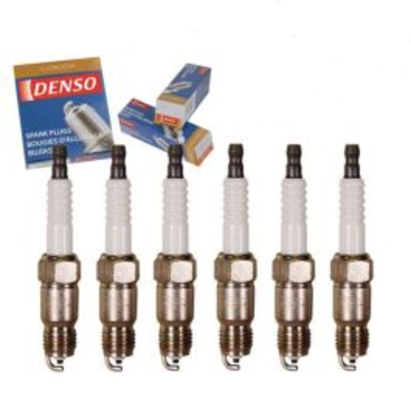 6 pc DENSO Standard U-Groove Spark Plugs for 1988-1990 GMC S15 4.3L V6