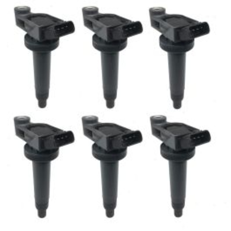 6 pc Hitachi Ignition Coils for 2000-2003 Toyota Sienna 3.0L V6
