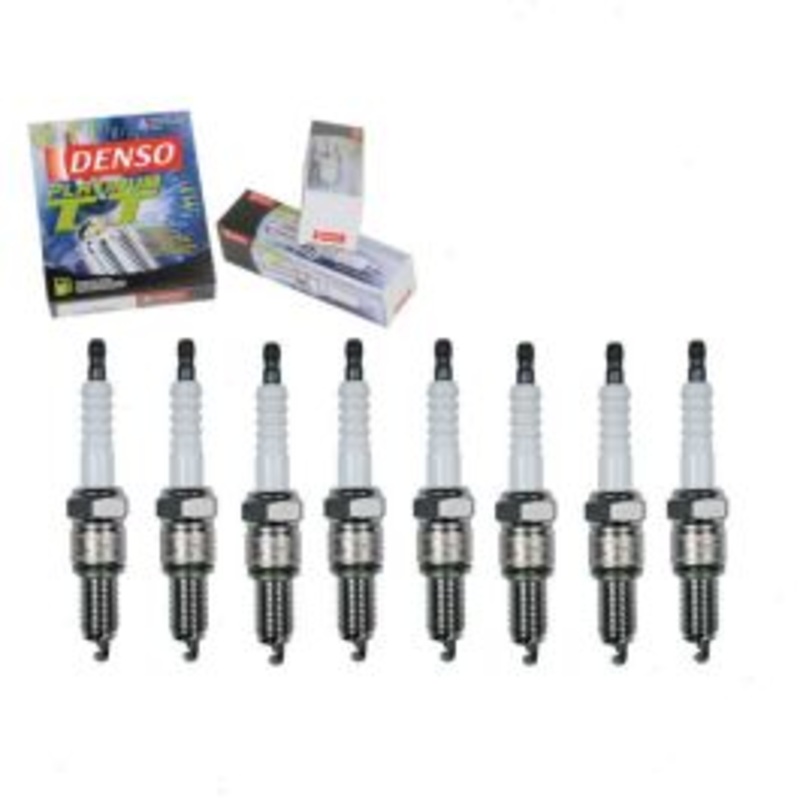 8 pc DENSO Platinum TT Spark Plugs for 1964-1974 Plymouth Barracuda 4.5L 5.2L 5.6L 5.9L V8