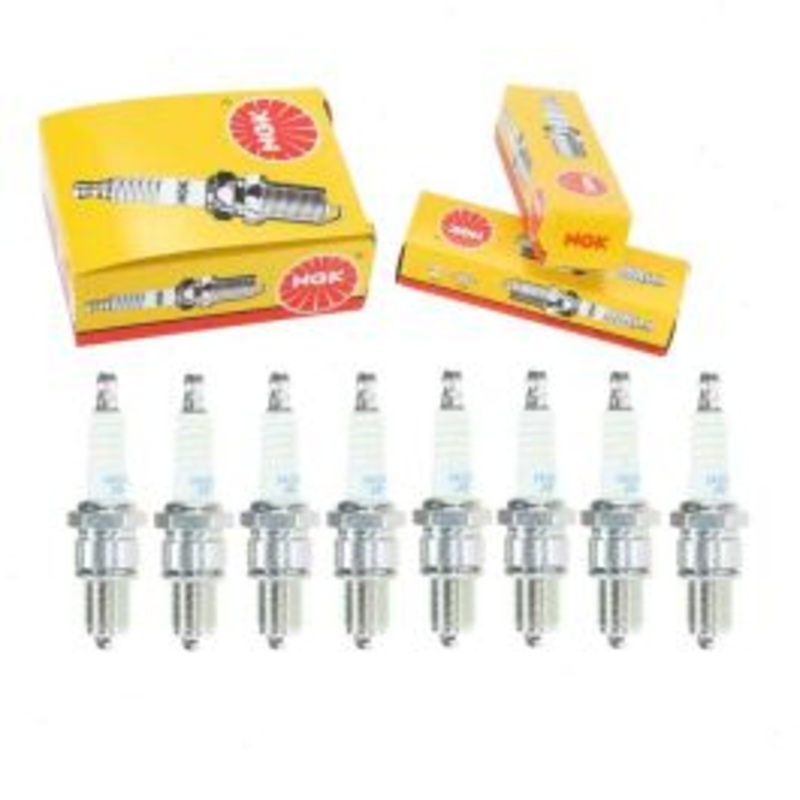 8 pc NGK Standard Spark Plugs for 1970-1971 Aston Martin DBS 5.3L V8