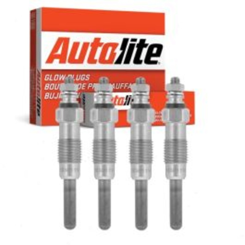 4 pc Autolite Diesel Glow Plugs for 1977-1983 Peugeot 504