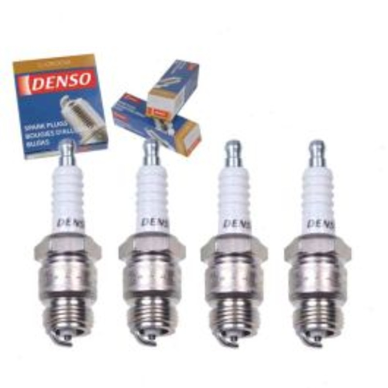 4 pc DENSO Standard U-Groove Spark Plugs for 1971-1974 Ford Pinto 2.0L L4
