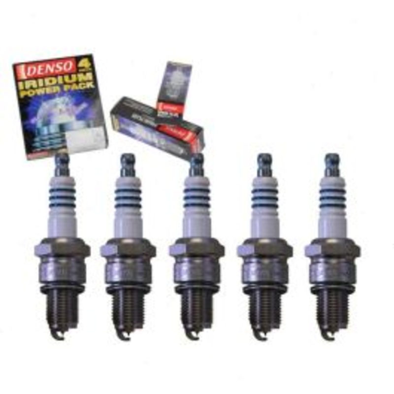 5 pc DENSO Iridium Power Spark Plugs for 1986-1988 Audi 5000 Quattro 2.2L 2.3L L5