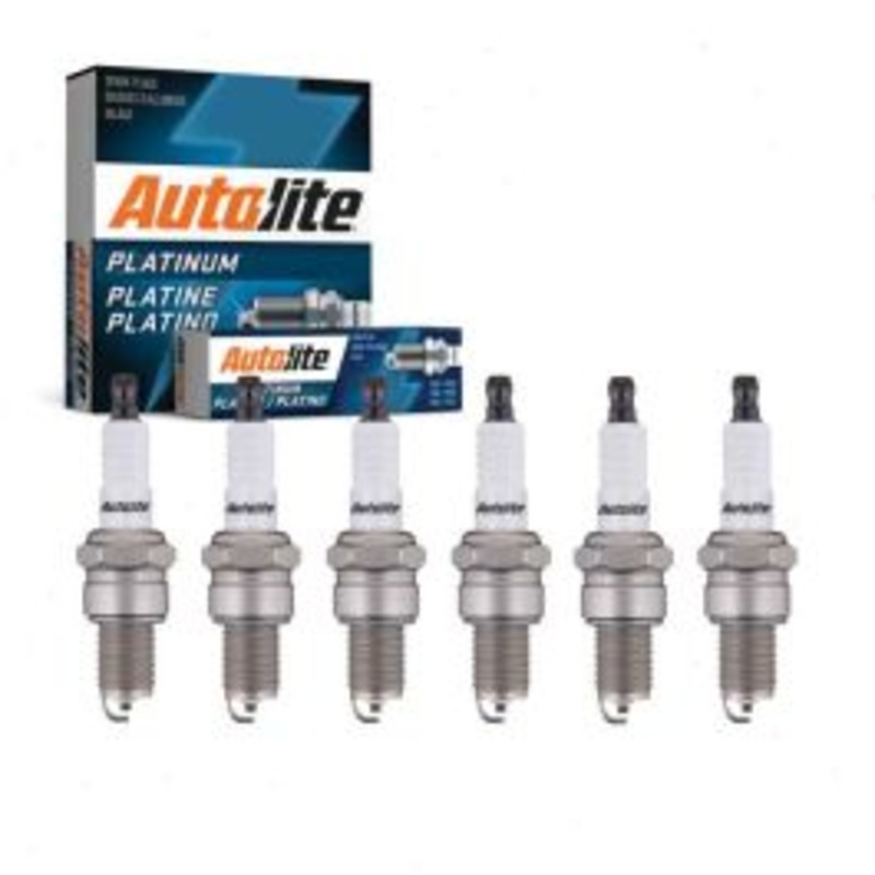 6 pc Autolite Platinum AP66 Spark Plug