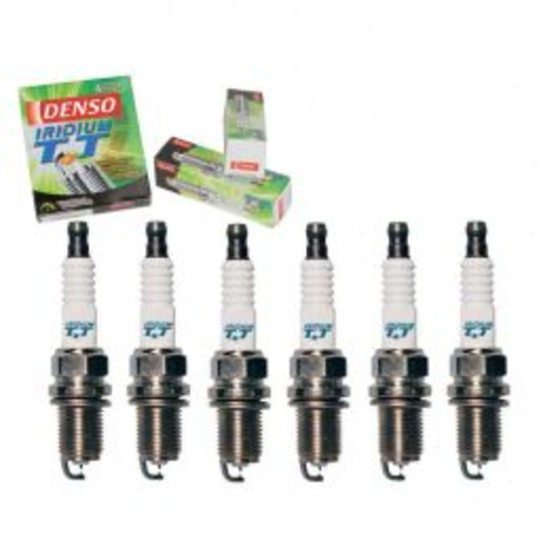 6 pc DENSO Iridium TT Spark Plugs for 1986-1992 Toyota Supra 3.0L L6