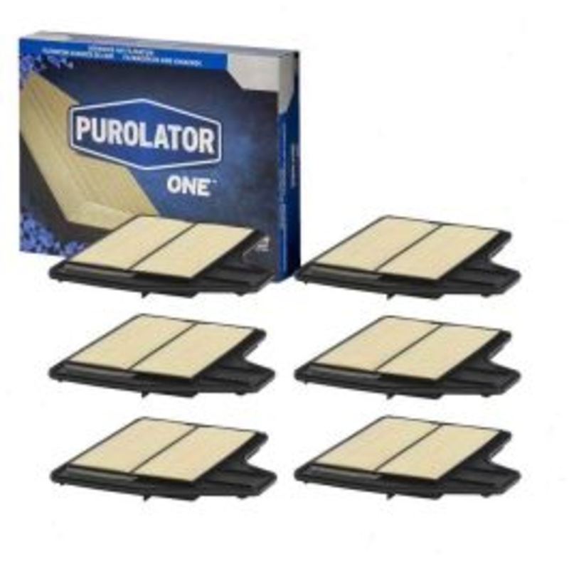 6 pc Purolator ONE A46297 Air Filters