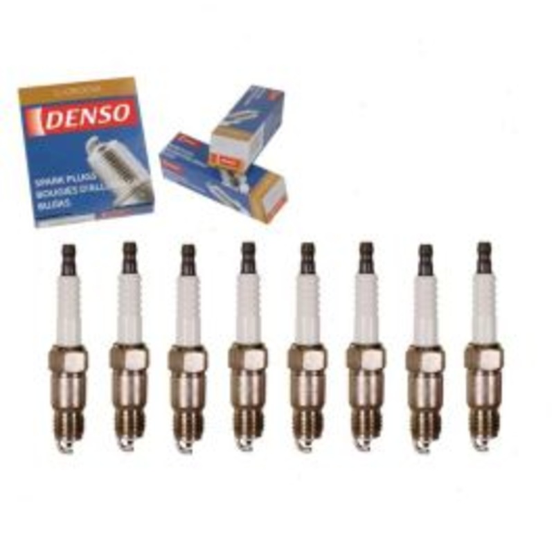 8 pc DENSO Standard U-Groove Spark Plugs for 1971 Ford Ranch Wagon 5.0L V8