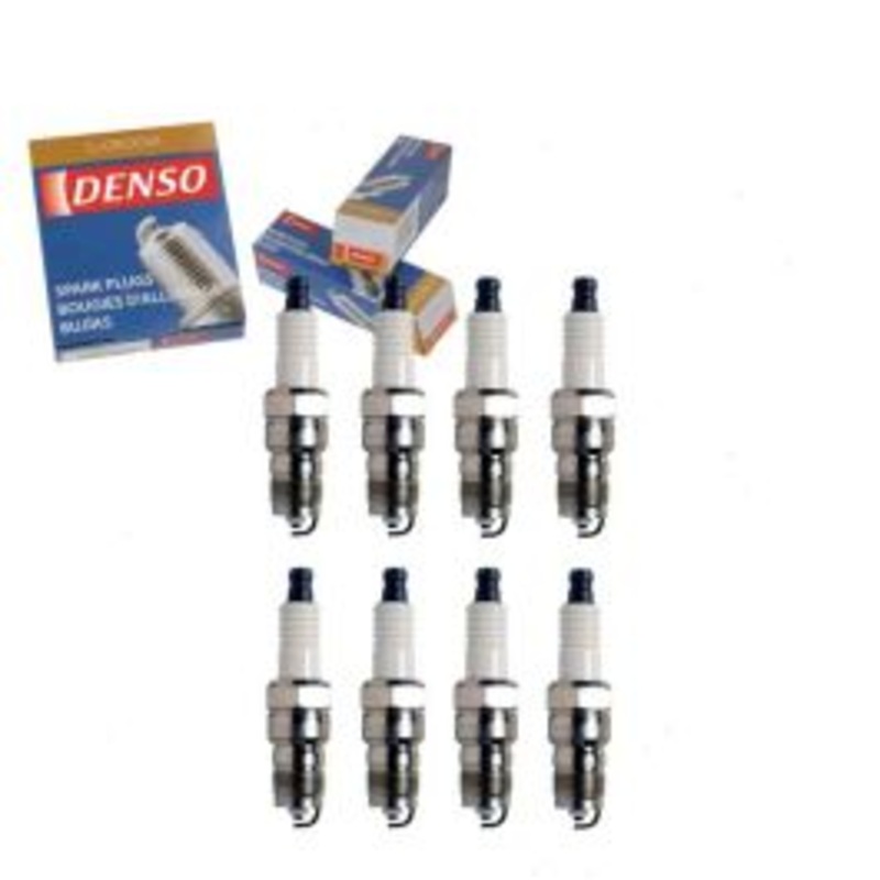 8 pc DENSO Standard U-Groove Spark Plugs for 1986-1987 Lincoln Continental 5.0L V8