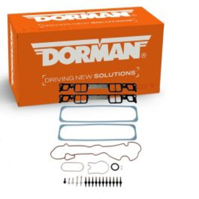 Dorman Lower and Upper Engine Intake Manifold Gasket Set for 1996-2000 GMC K3500 5.7L V8