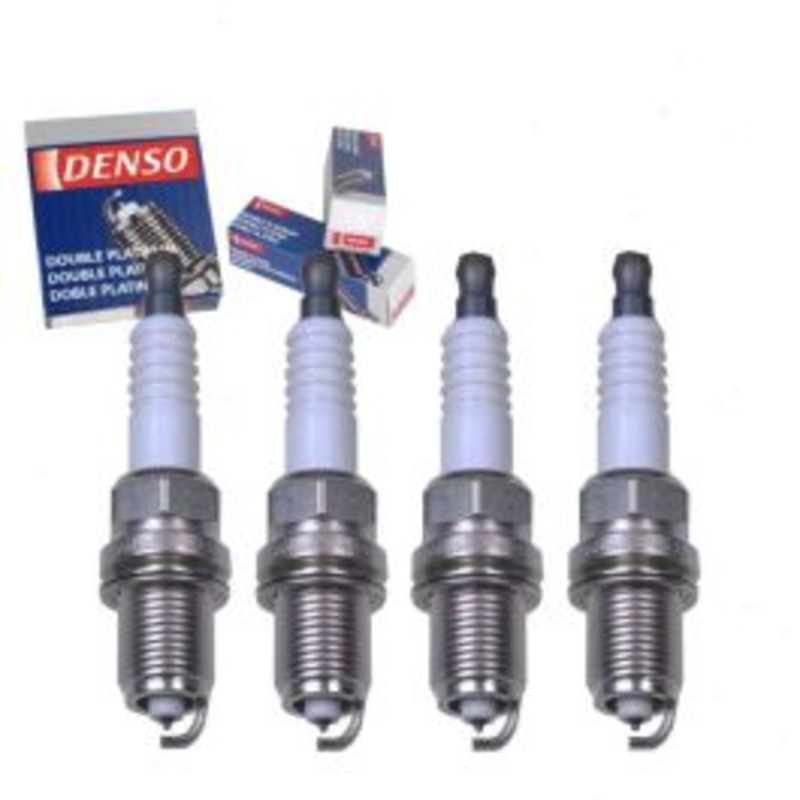 4 pc DENSO Double Platinum Spark Plugs for 2003-2006 Subaru Baja 2.5L H4