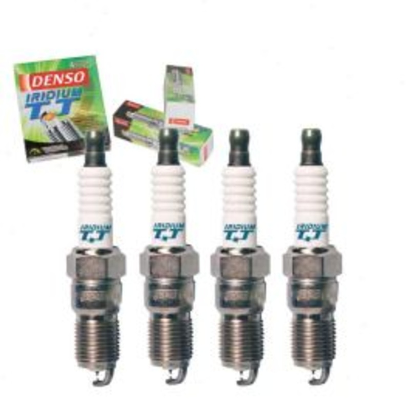 4 pc DENSO Iridium TT Spark Plugs for 1993-1996 Buick Century 2.2L L4