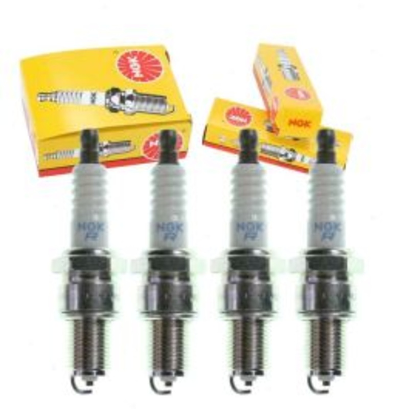 4 pc NGK Standard Spark Plugs for 1989-1990 Dodge 2000 GTX 2.0L L4