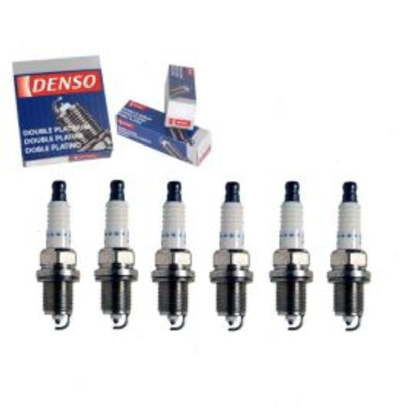 6 pc DENSO Double Platinum Spark Plugs for 2004-2007 Saturn Vue 3.5L V6