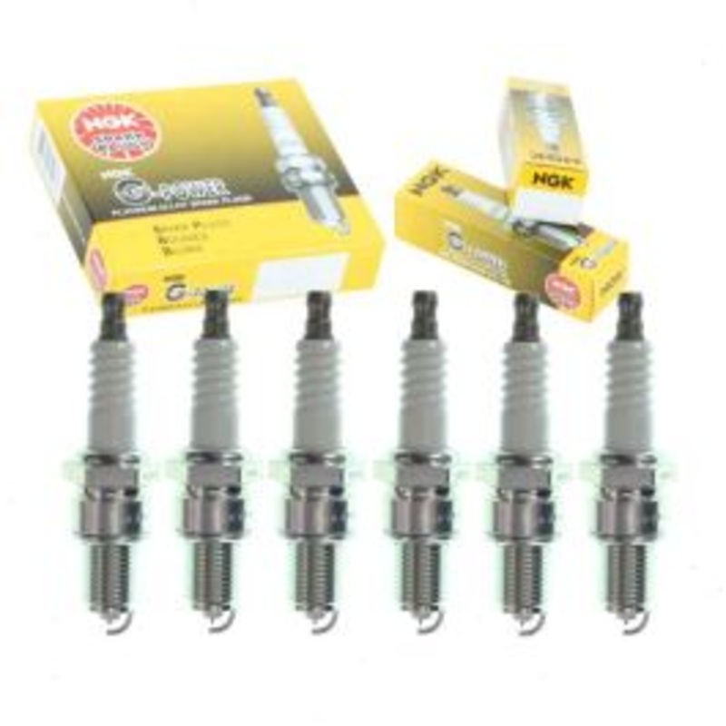 6 pc NGK G-Power Spark Plugs for 1964-1966 GMC G1000 Series 3.2L 3.8L L6