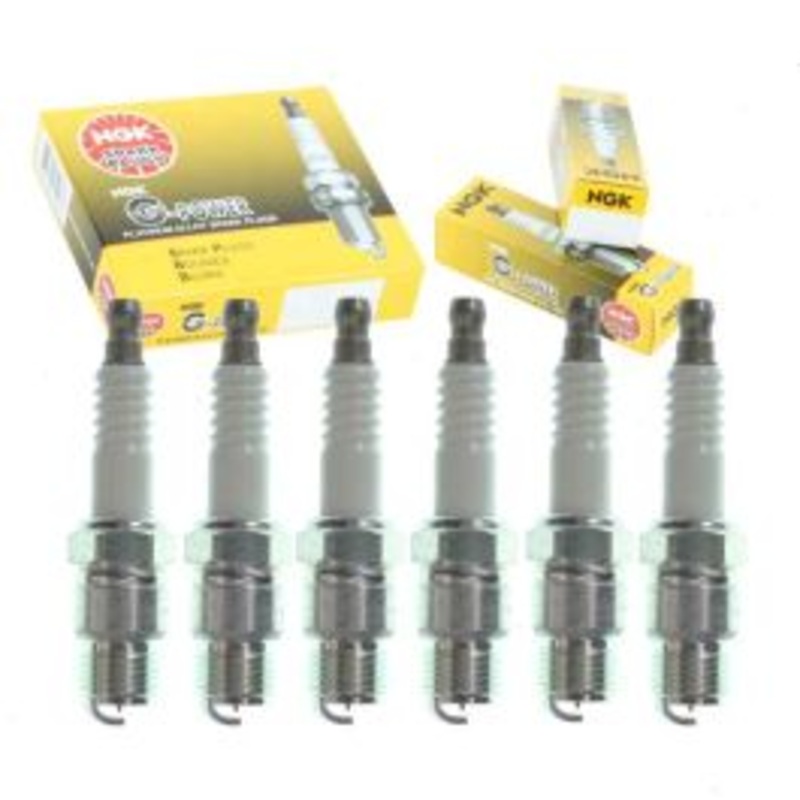 6 pc NGK G-Power Spark Plugs for 1970-1974 Chevrolet P20 Van 4.1L 4.8L L6