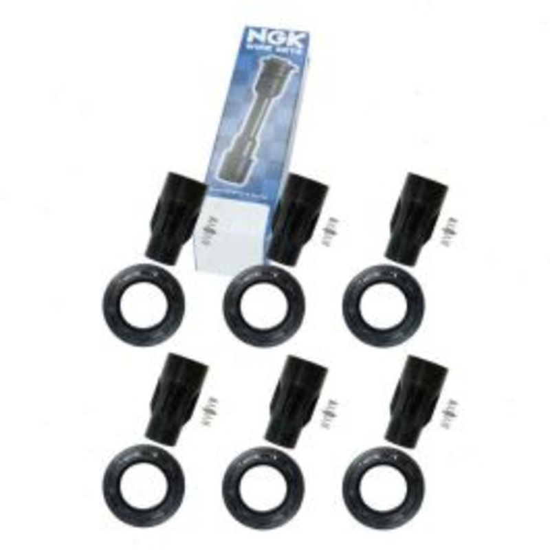 6 pc NGK Ignition Coil Boots for 2004-2006 Lexus RX330 3.3L V6