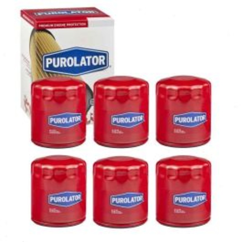 6 pc Purolator L12222 Engine Oil Filters