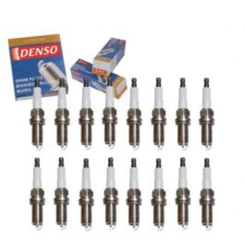 16 pc DENSO Standard U-Groove Spark Plugs for 2009-2015 Dodge Challenger 5.7L V8