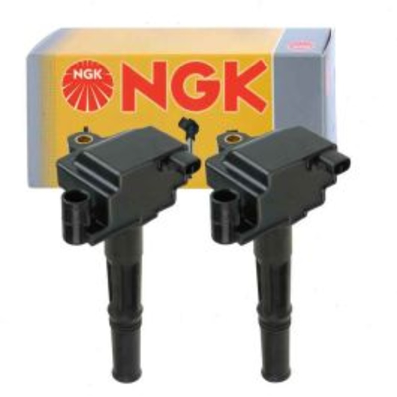 2 pc NGK Ignition Coils for 1995-1999 Toyota Tercel 1.5L L4