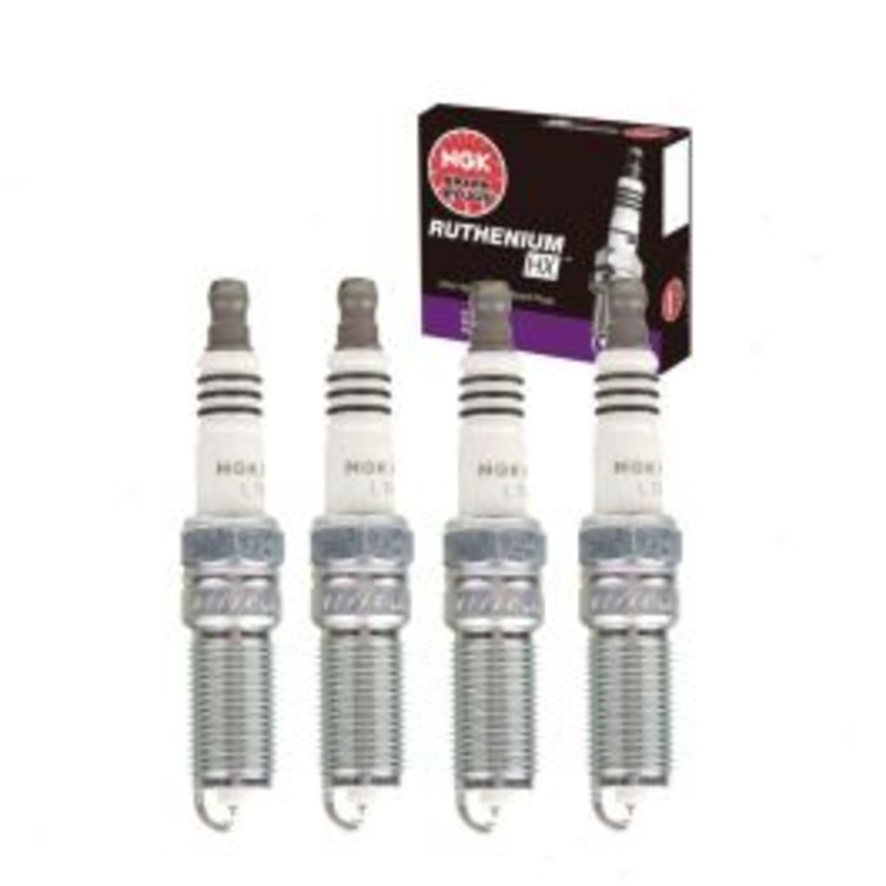 4 pc NGK Ruthenium HX Spark Plugs for 2013-2015 Jaguar XF 2.0L L4