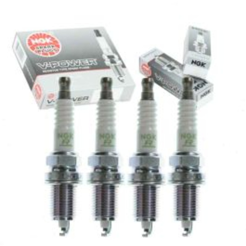 4 pc NGK V-Power Spark Plugs for 2009-2011 Chevrolet Aveo5 1.6L L4