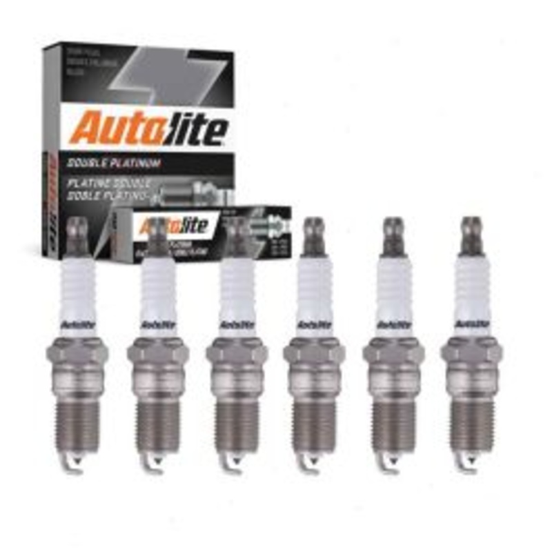 6 pc Autolite Double Platinum Spark Plug for 2006 Morgan Roadster